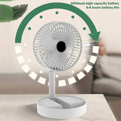 Telescopic Folding Fan