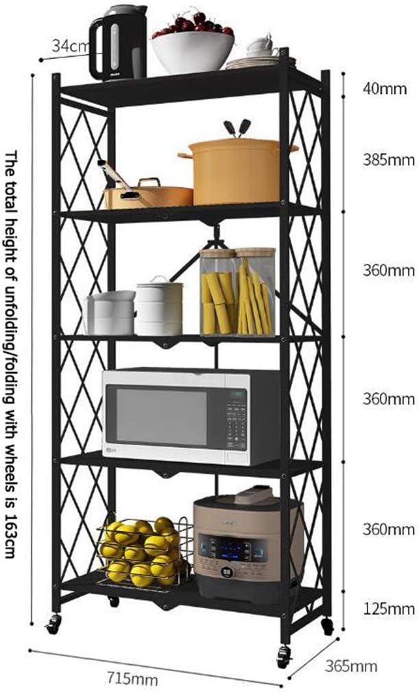 Foldable 4/5 Shelfs Stands FR1954