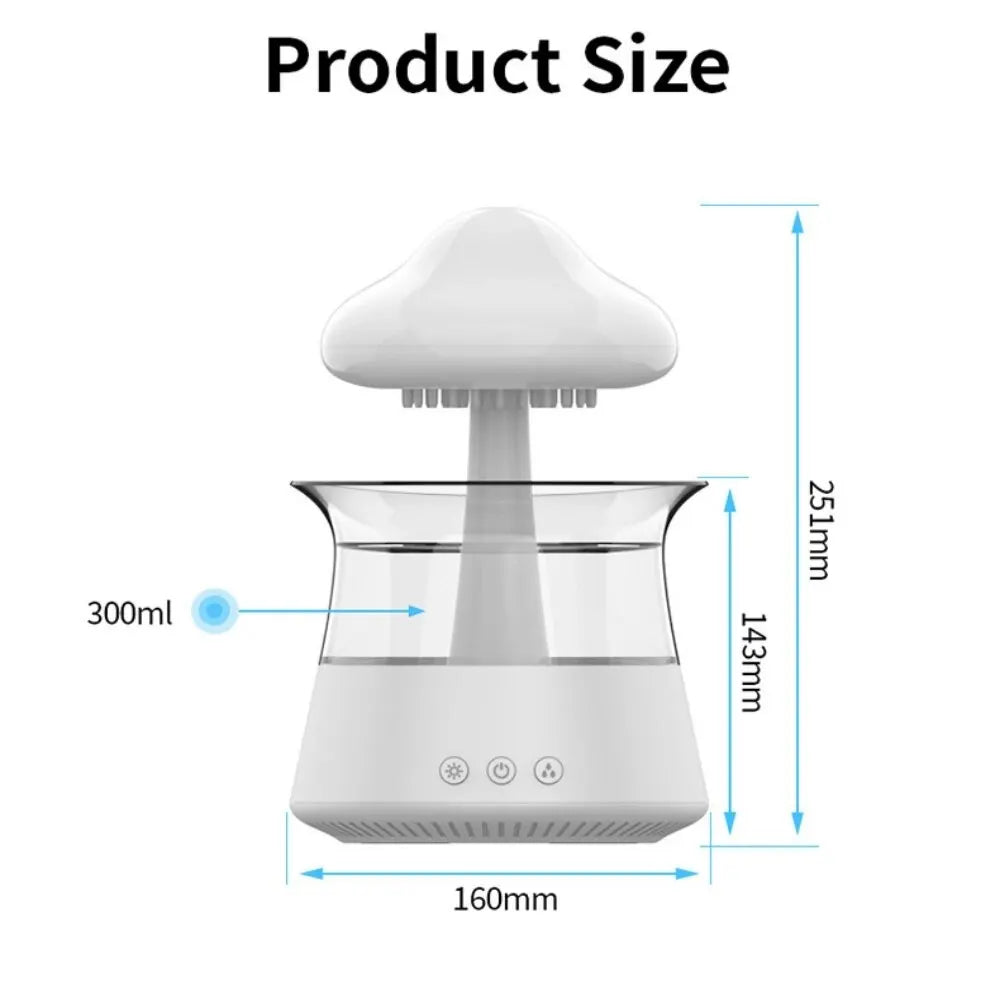 Cloud Raindrop Humidifier FR1559