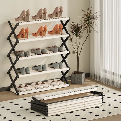 Foldable 4 layers Shoe Rack FR1624