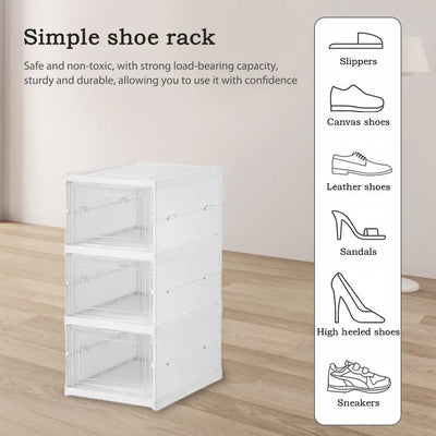 Stackable Shoe Rack Organizer