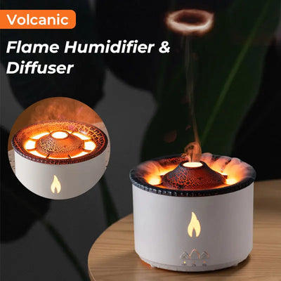 Volcanic Flame Humidifier and Diffuser