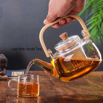 Heat Proof Glass Tea pot FR1681