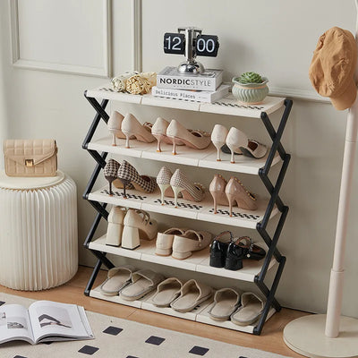 Foldable 4 layers Shoe Rack FR1624