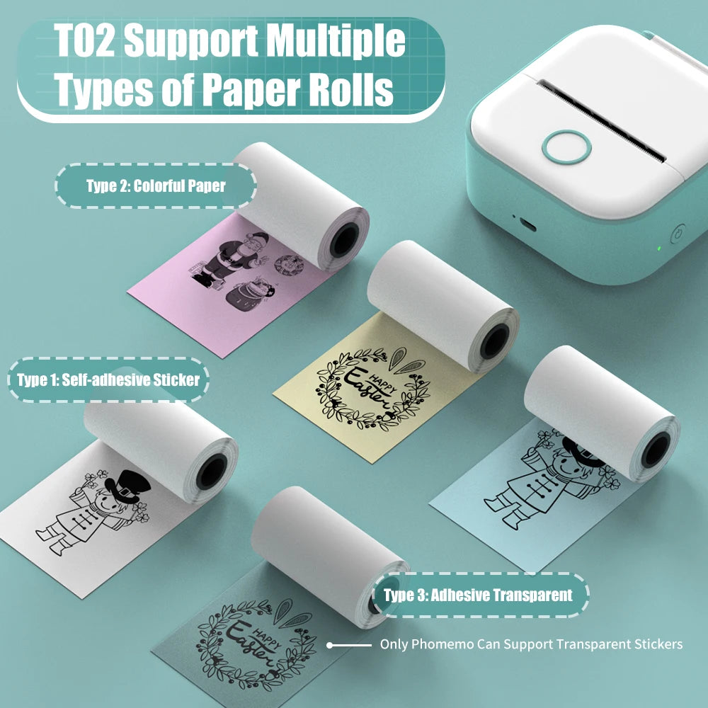 Phomemo T02 Portable Printer FR1585