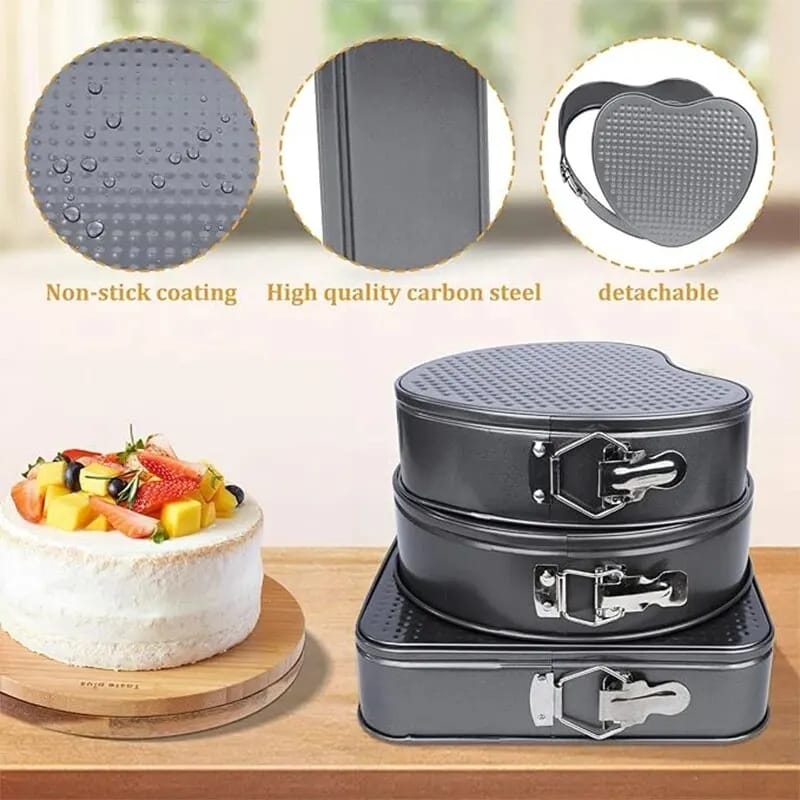 3pcs/Lot Baking Cake Mold