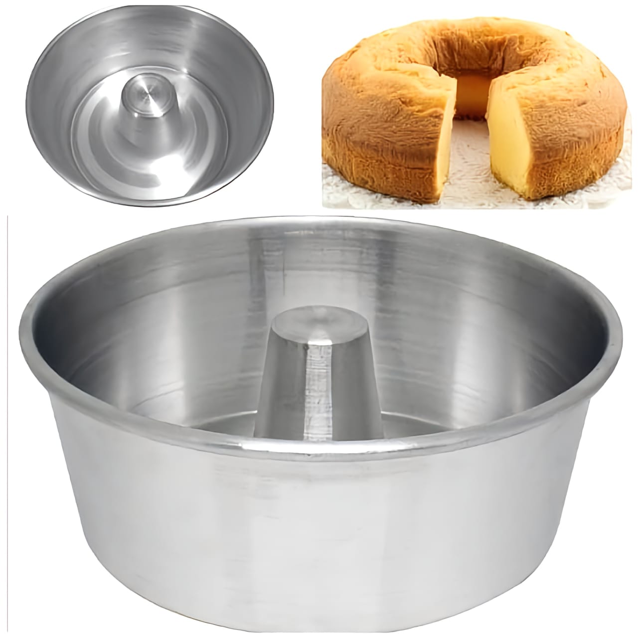 Round cake mold