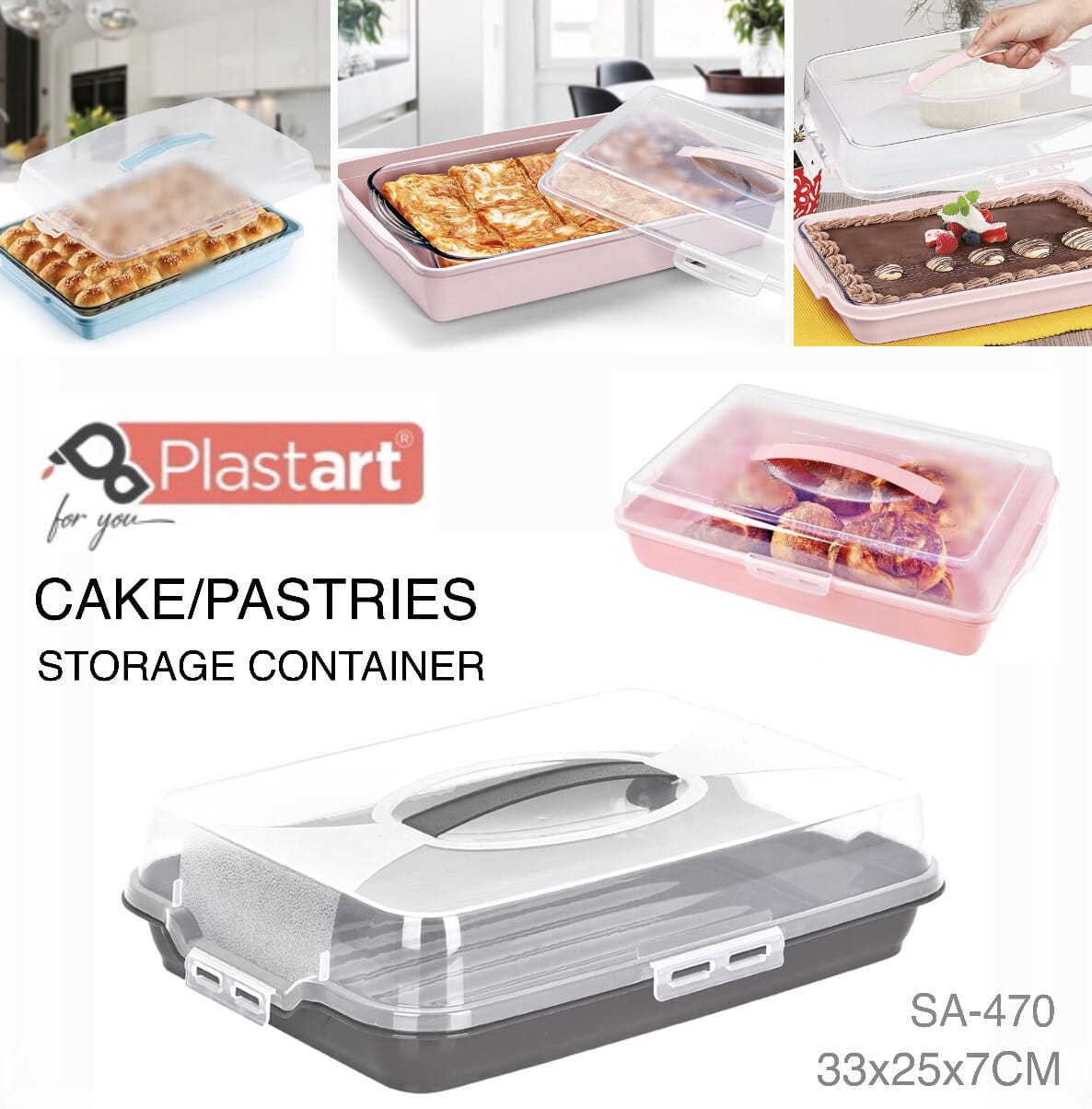 FRESH CAKE STORAGE CONTAINER