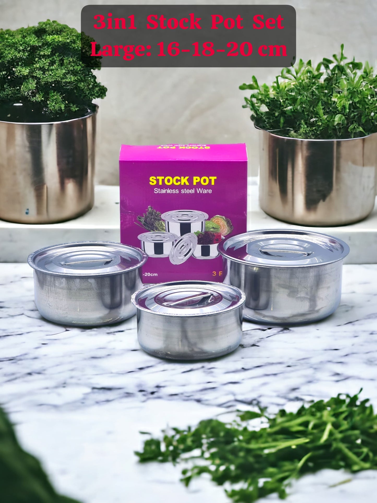 stock pot set