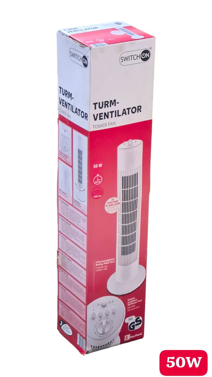 Switch-On Tower Fan