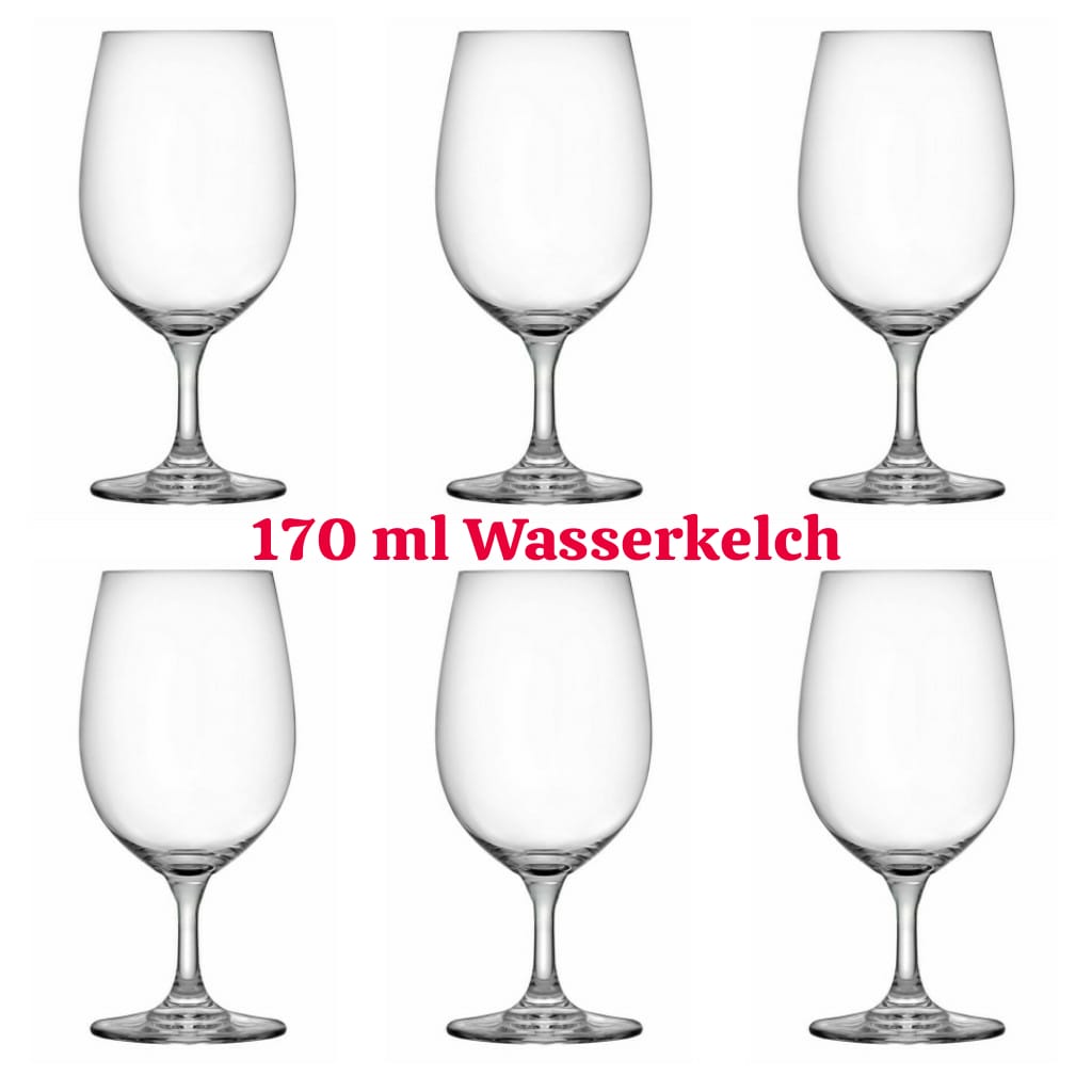 170 ml Wasserkelch glass