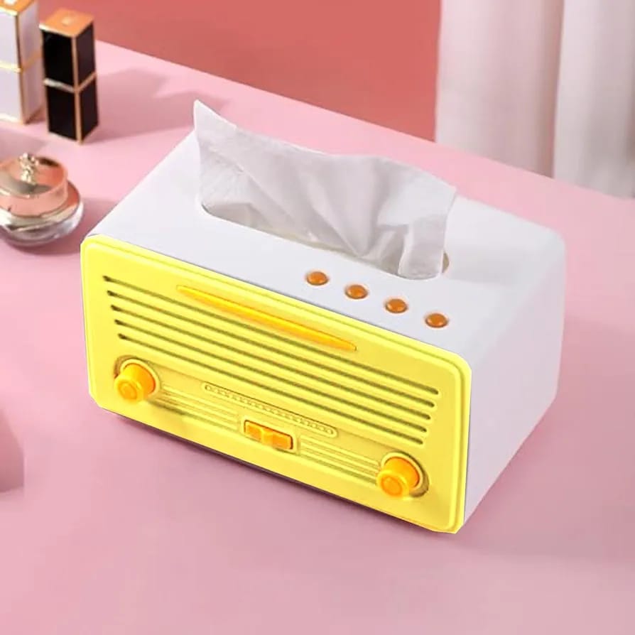 TV tissue box