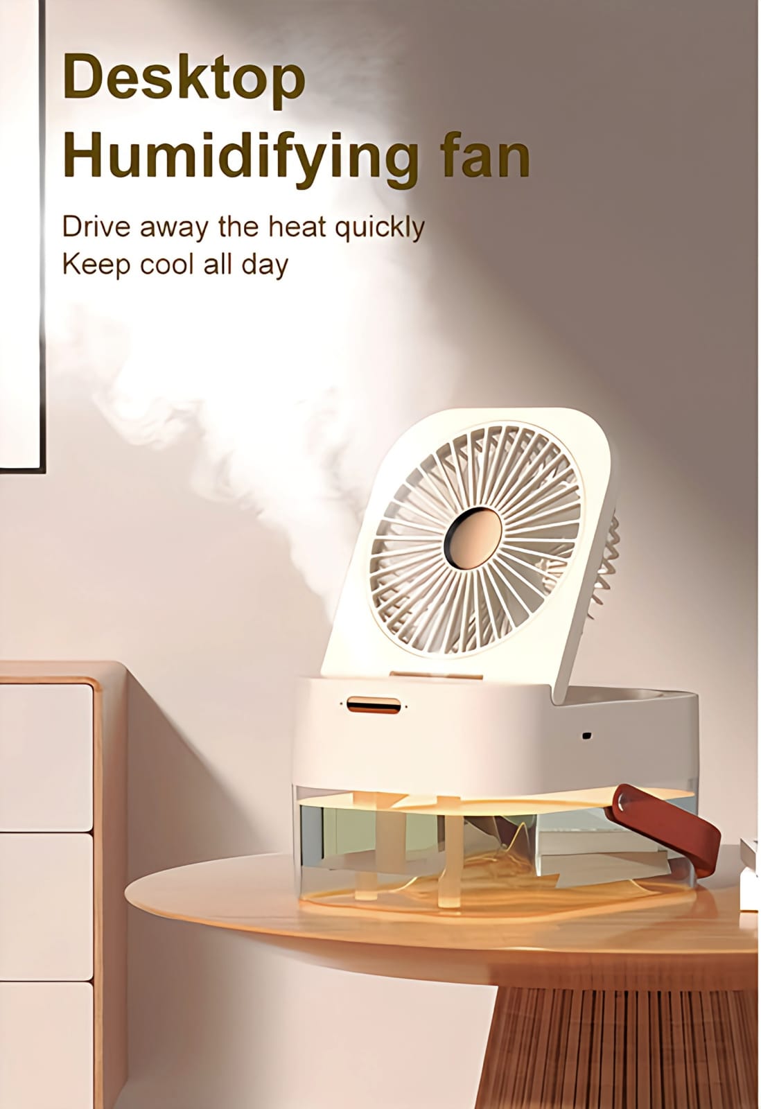 Dual Spray Misting Fan