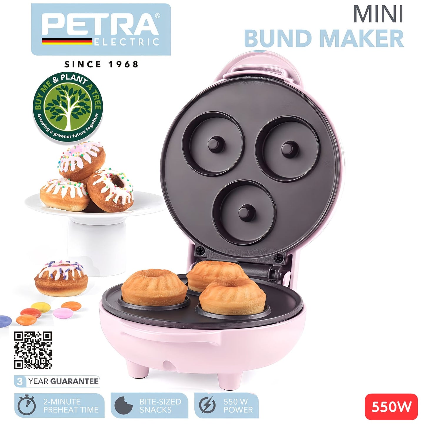 Petra Electric Mini Bundt Maker