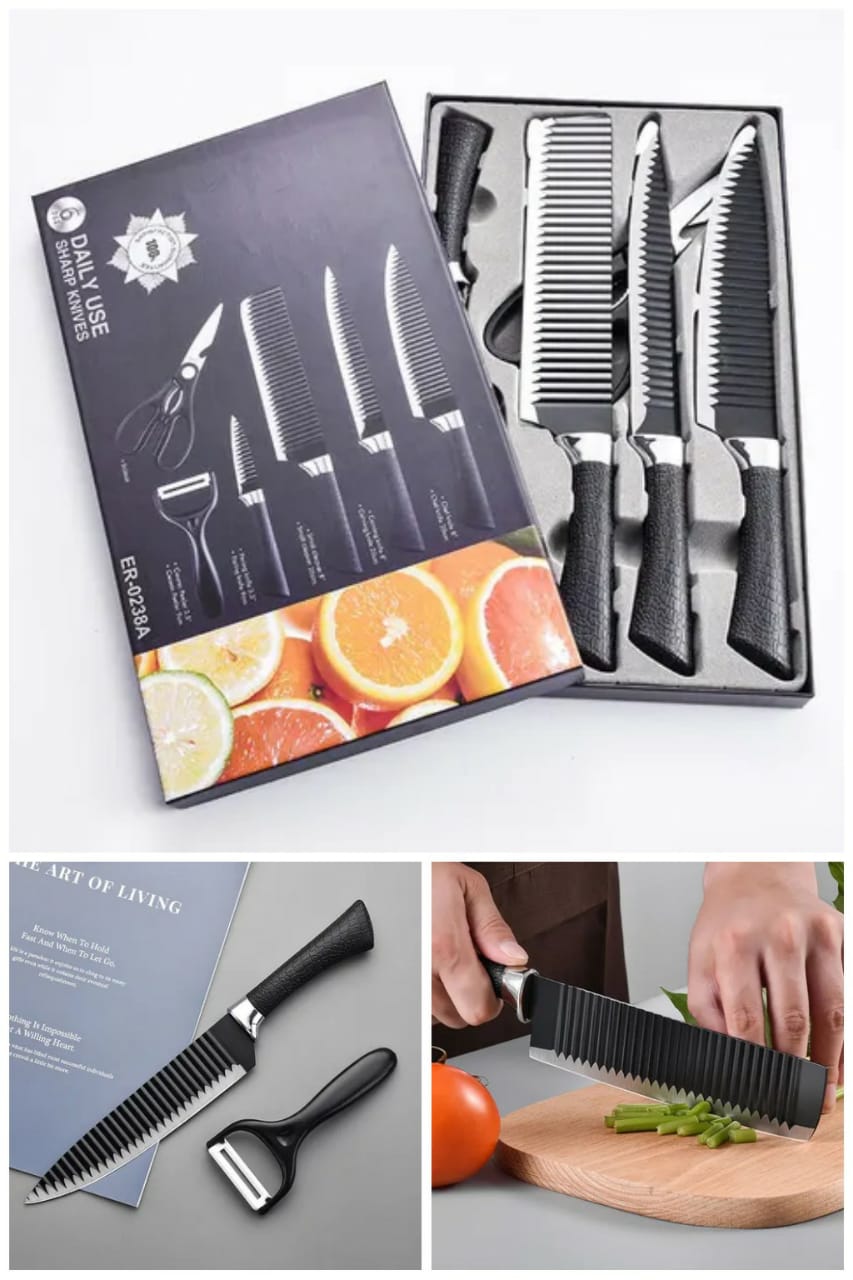 4+2 Knife Set