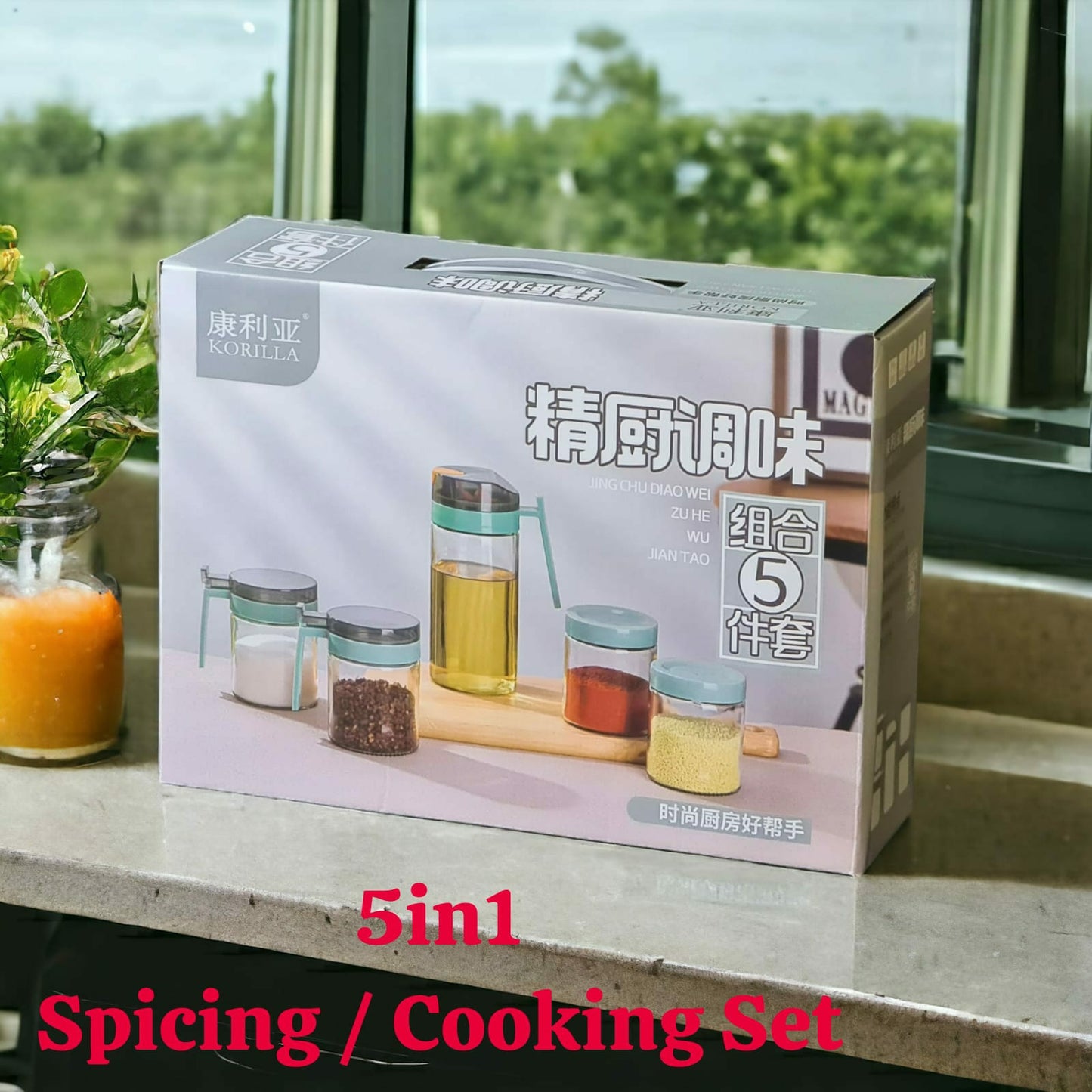 5in1 Spicing / Cooking Set