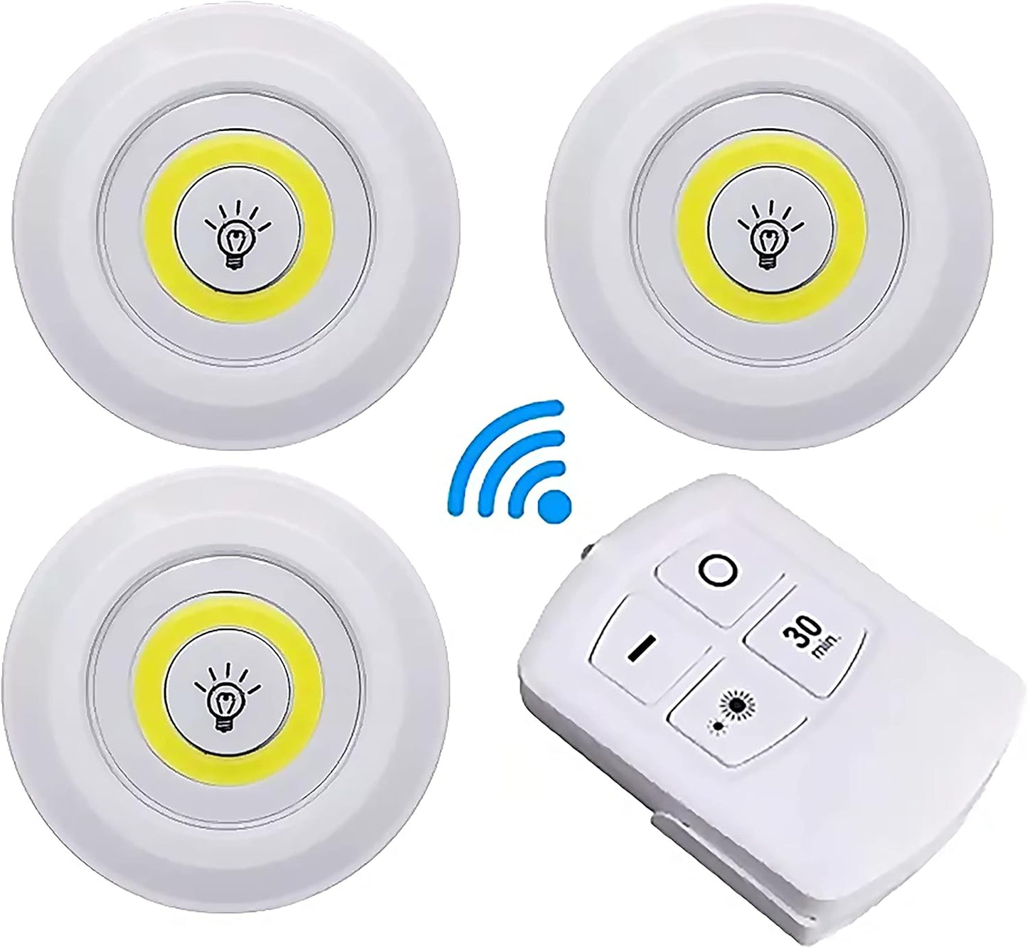 Set of 3 LED + Remote