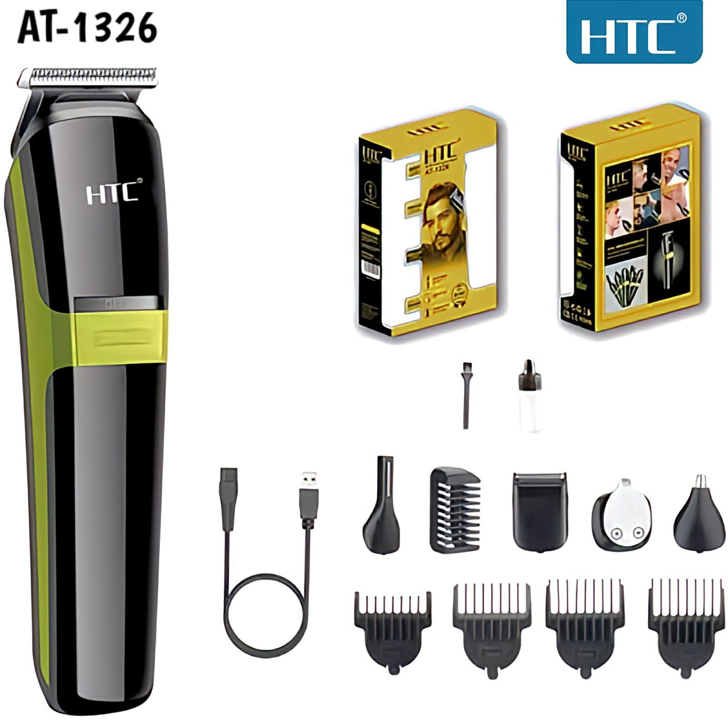 HTC AT-1326 10in1 Men's Grooming Kit