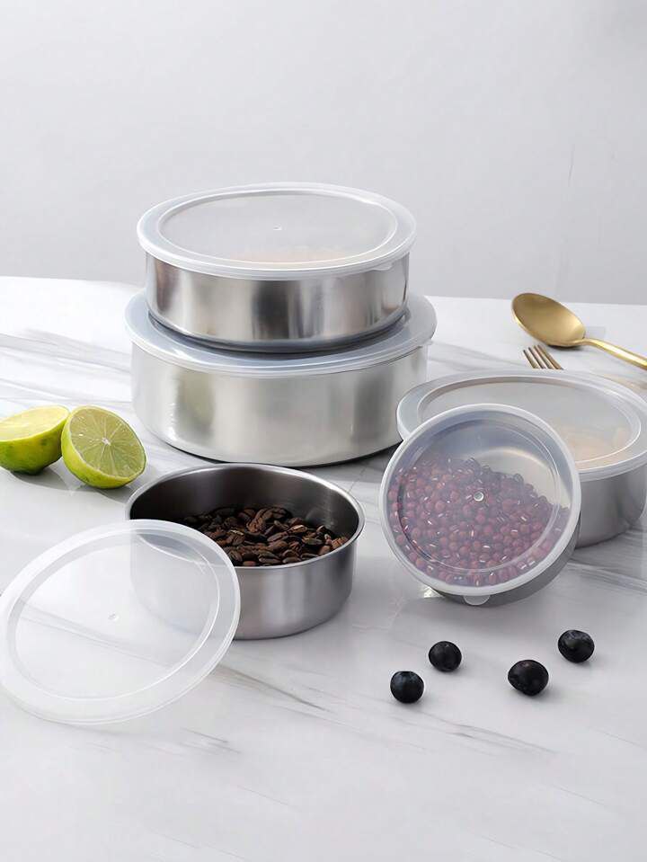 5 in 1 Stainless Containers