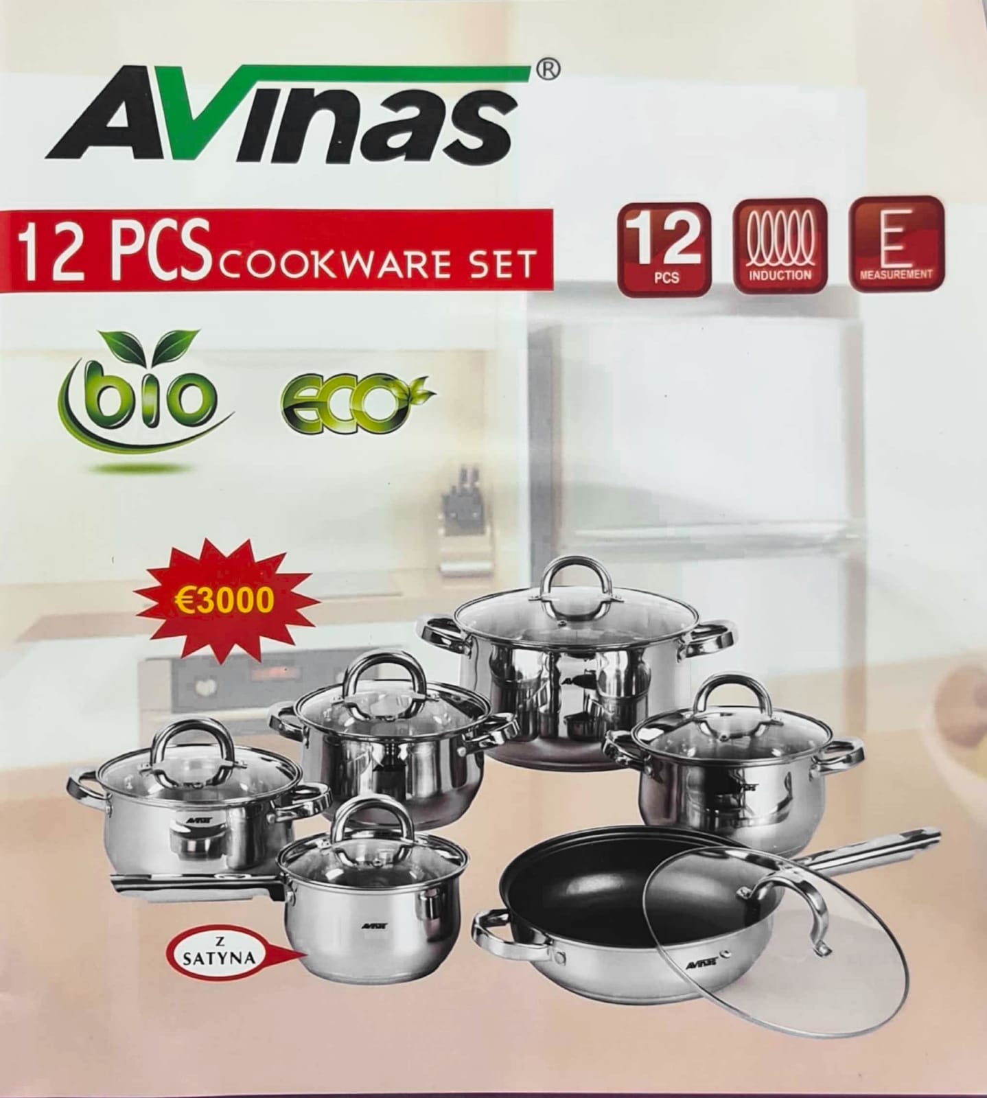 Avinas 6pcs Casserole Set