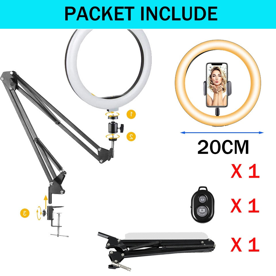 Table Ring Light