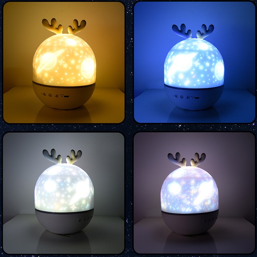 Bluetooth Rabbit Galaxy Projector