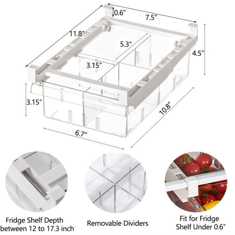 Plastic Fridge Drawer