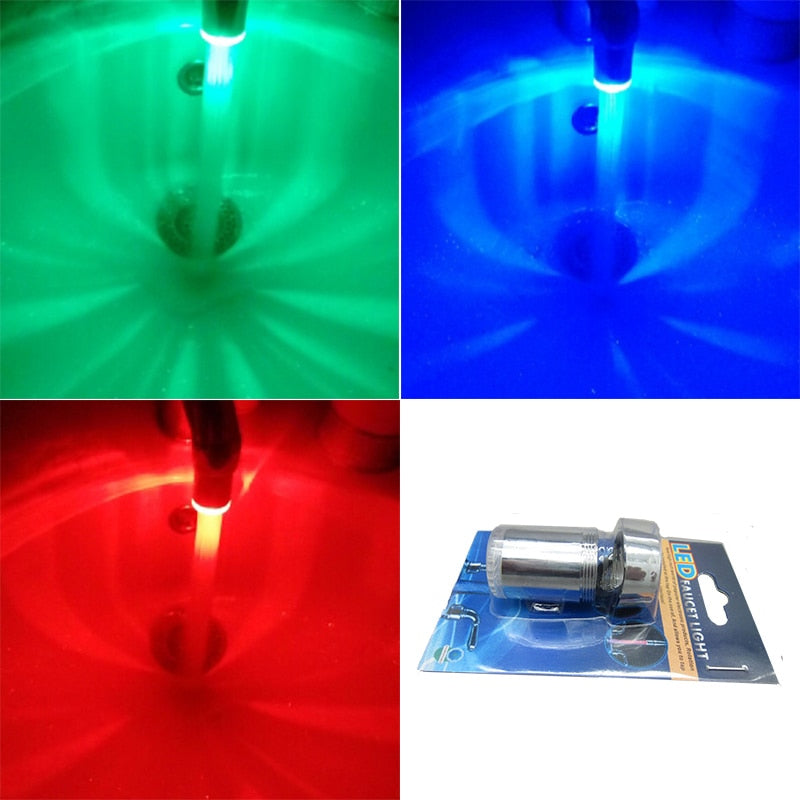 LED Light Faucet