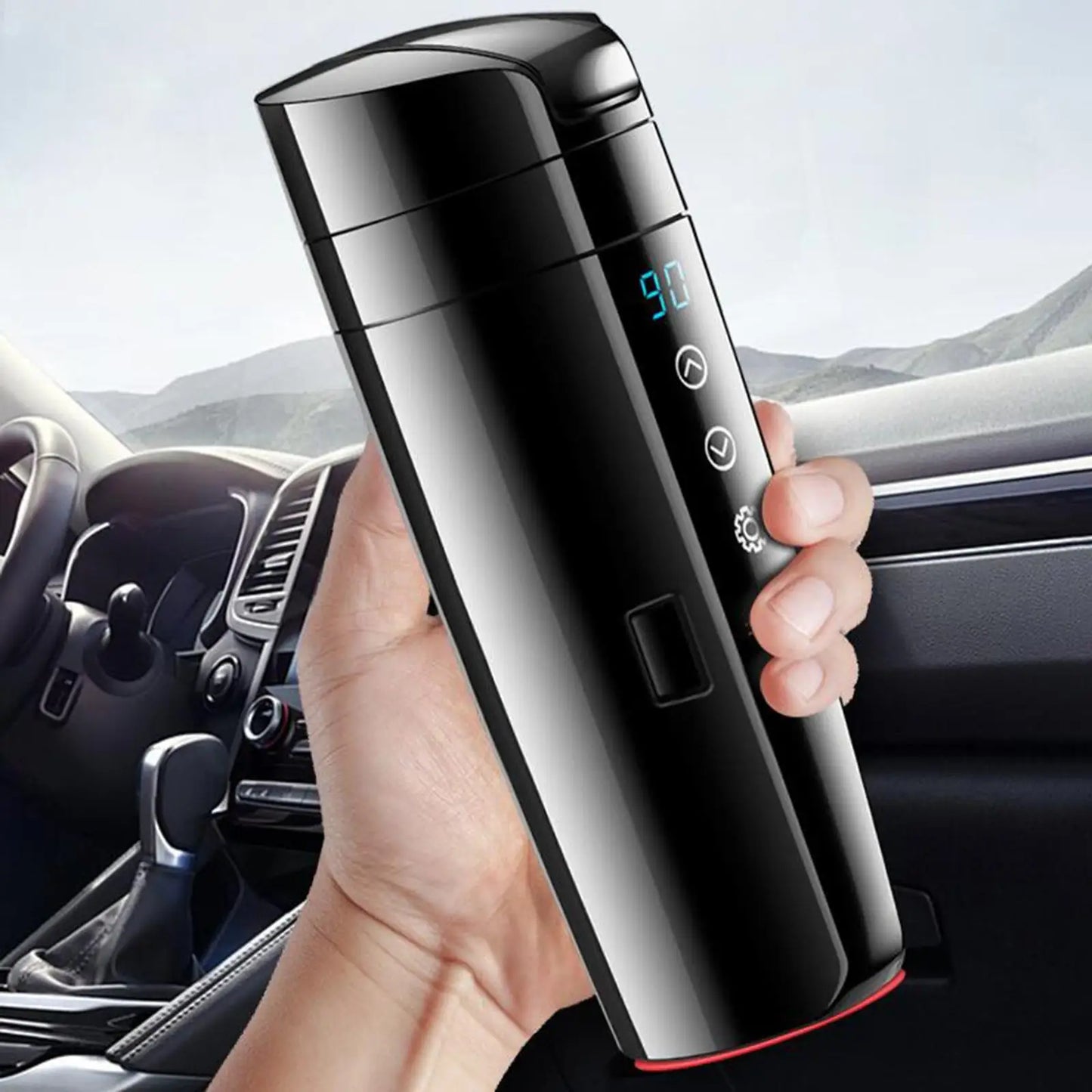 Rechargable Car 400ml Thermos