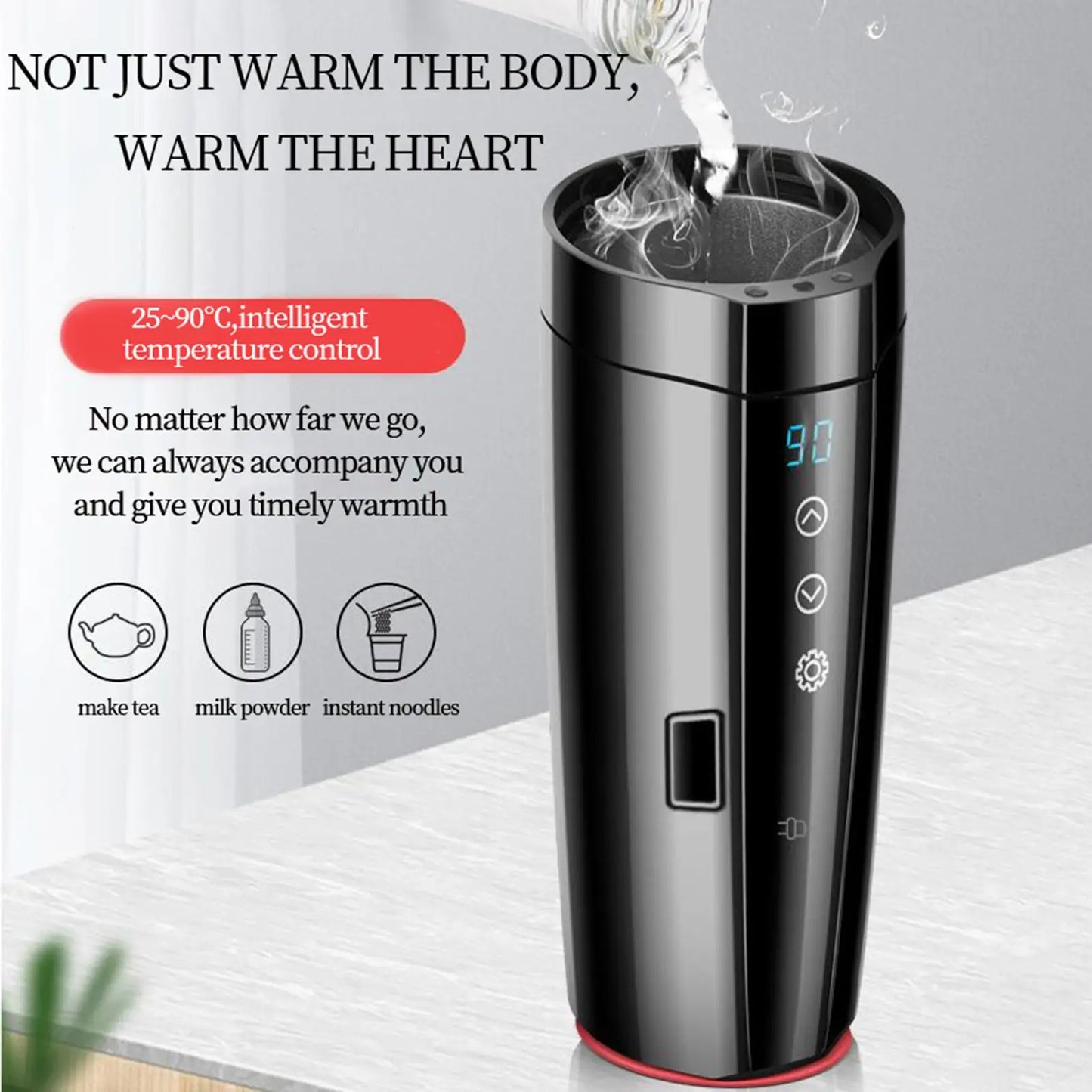 Rechargable Car 400ml Thermos