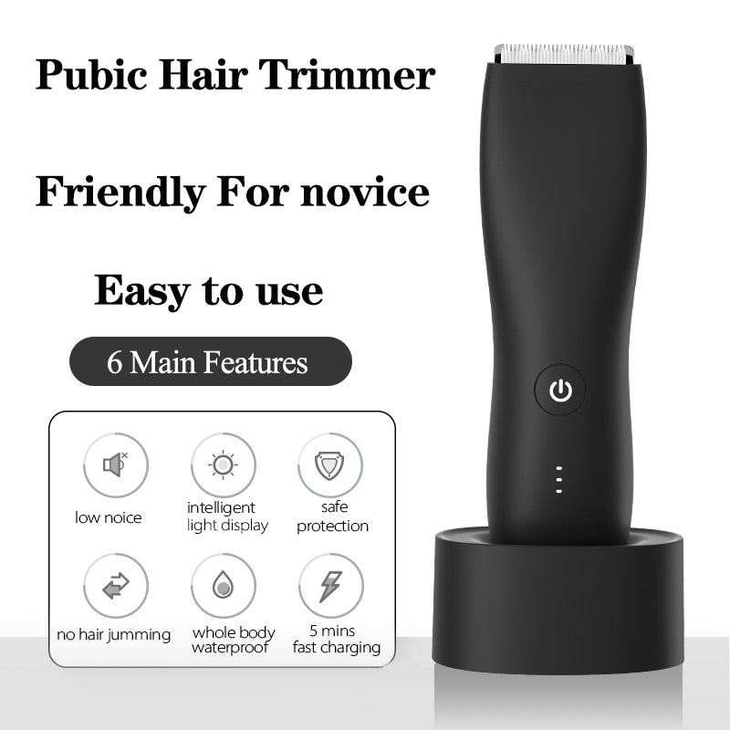 WaterProof Pubic Hair Trimmer