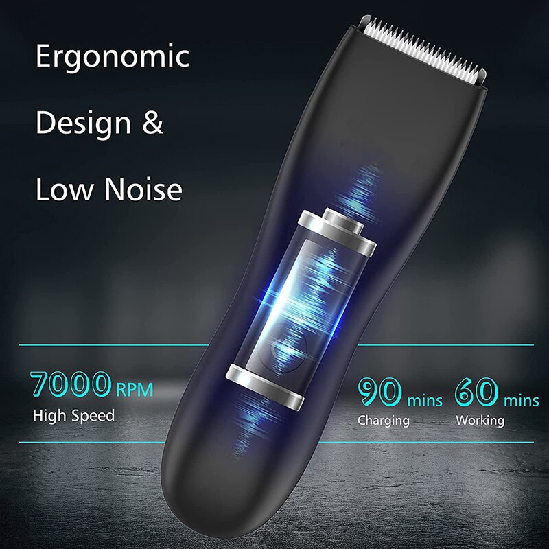 WaterProof Pubic Hair Trimmer