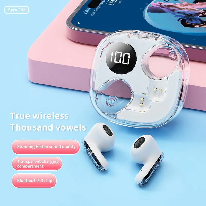 Apro138 Transparent Earphone