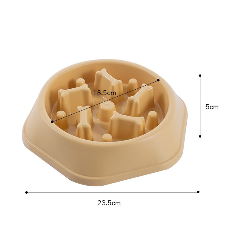 Slow Feeder Pet  Bowl