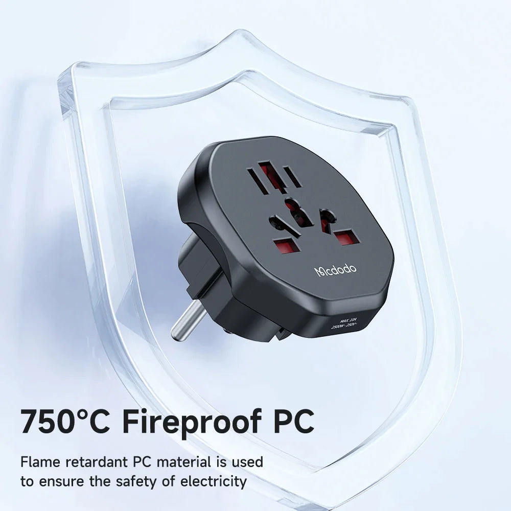 2500W Universal Travel Adapter