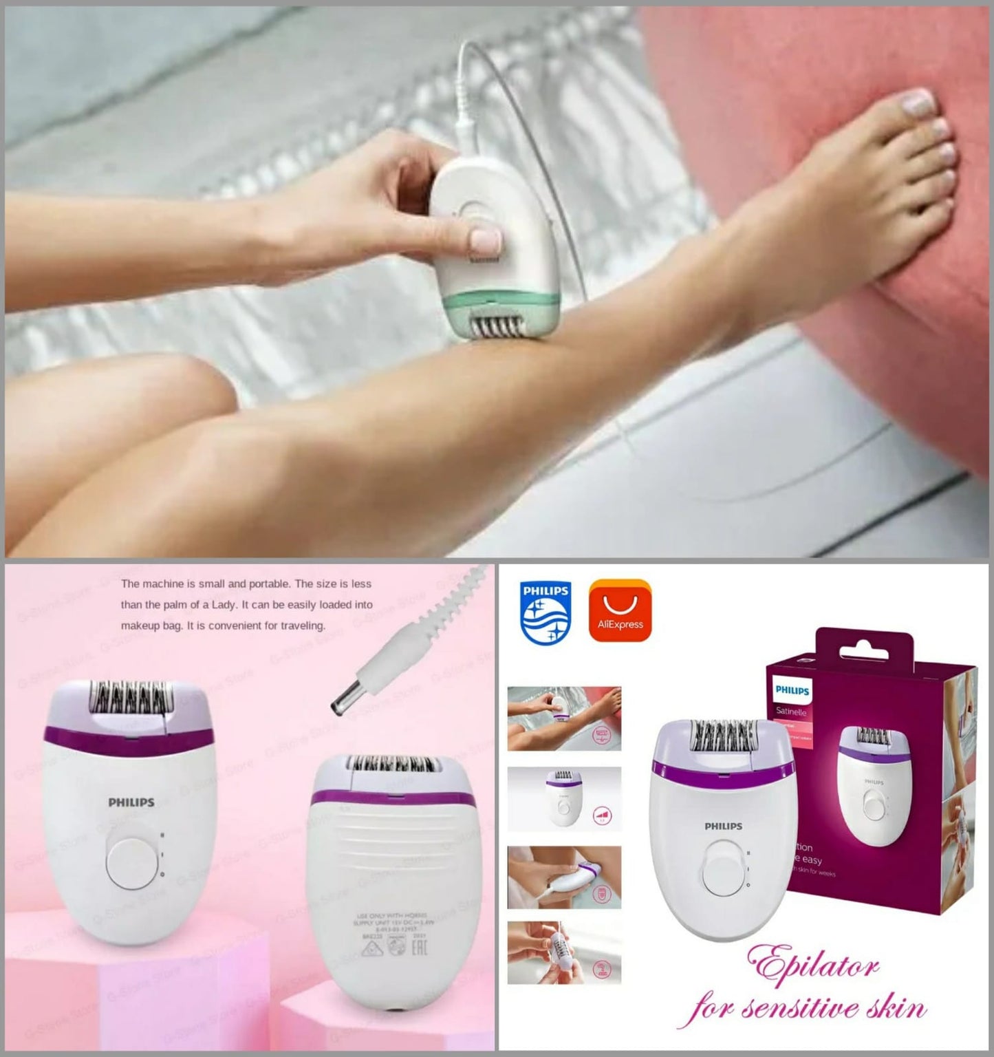 Philips ladies epilator